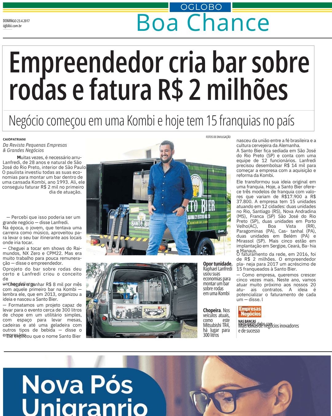 O Globo — Boa Chance