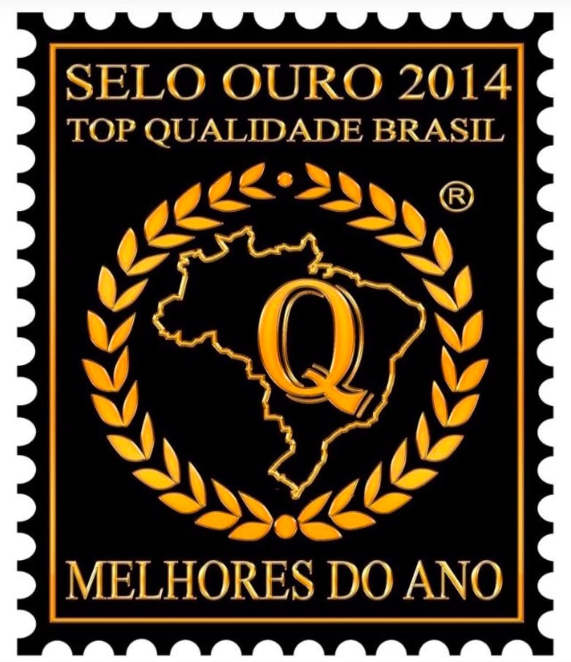 Selo Ouro 2014 — Top Qualidade Brasil — Melhores do Ano