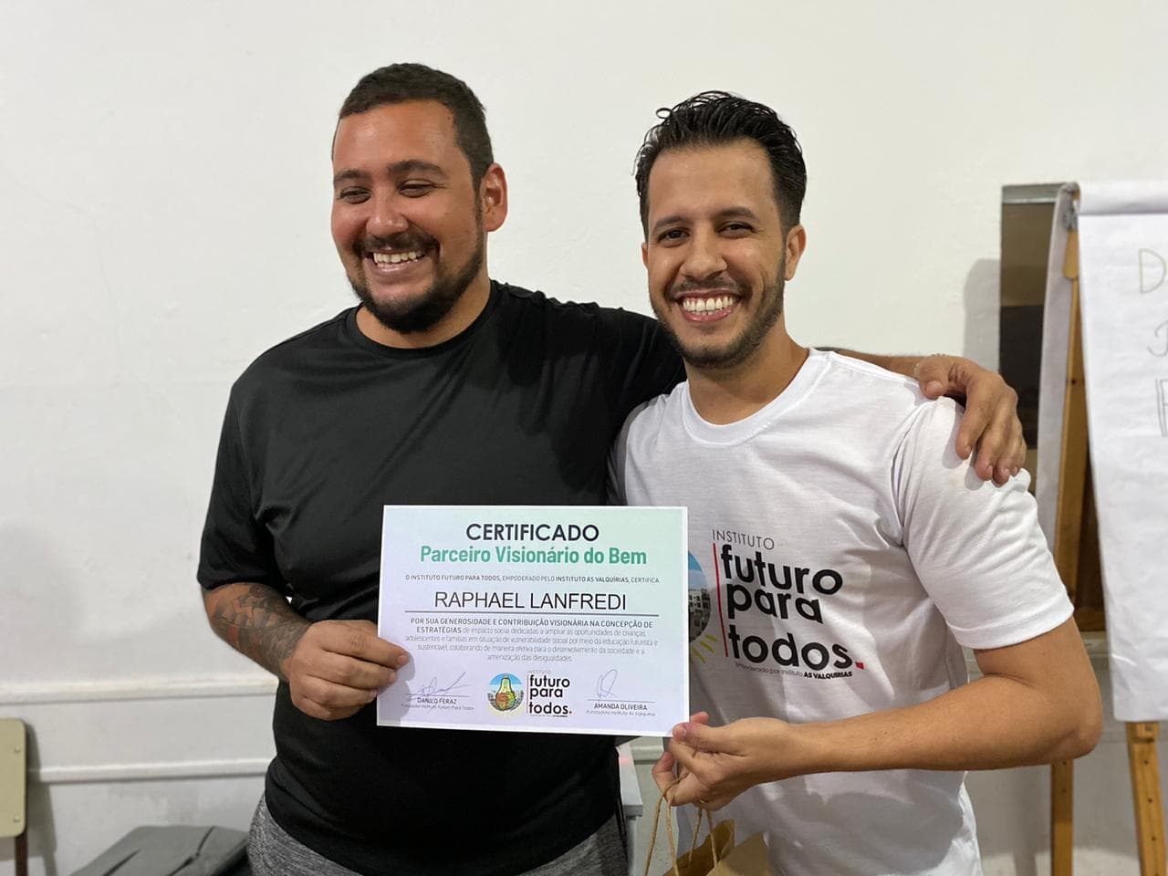 Certificado Parceiro Visionário do Bem